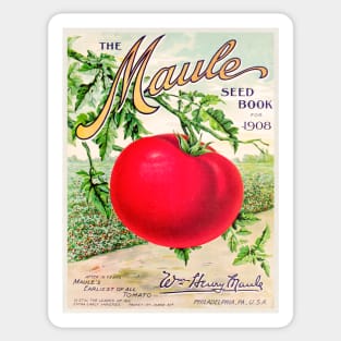 The Maule Seed Book for 1908 Sticker